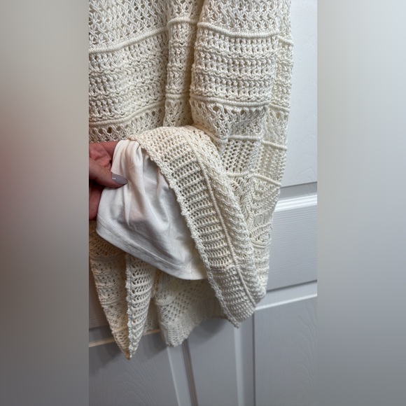 NWT Abercrombie and Fitch Crochet Style Mini Dress Cream
Color XL TALL(44” long) - Picture 8 of 11